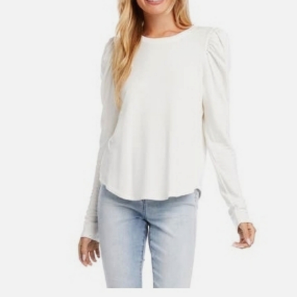 Karen Kane Gathered Sleeve Top